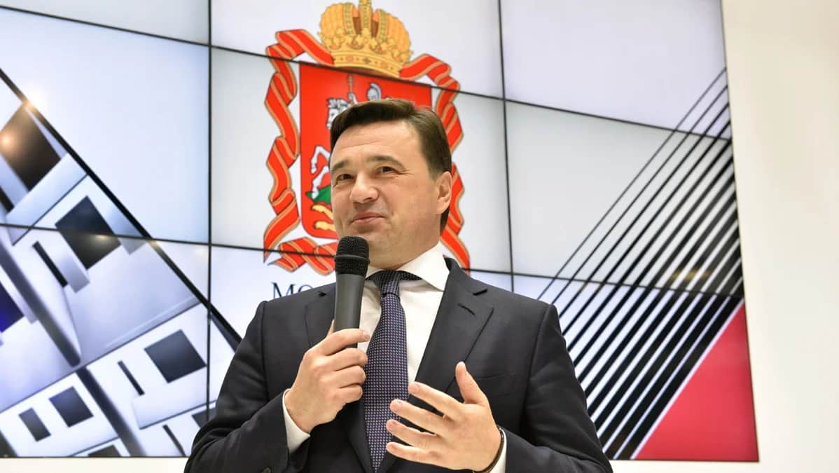 Андрей Воробьев на Петербургском экономическом форуме, 1 июня 2017 года. Фото: Евгений Павленко / Коммерсантъ / Sipa USA / Vida Press