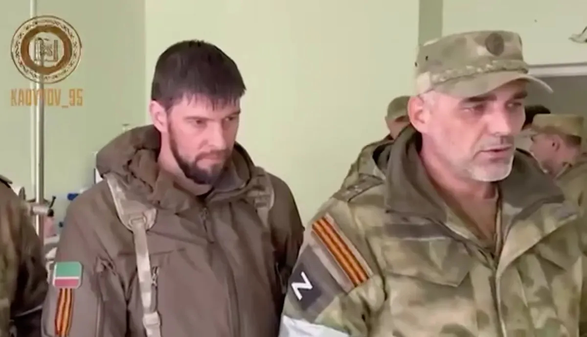 Даниил Мартынов в больнице Луганска. Фото: скрин <a href="https://t.me/RKadyrov_95/1771">видео</a>