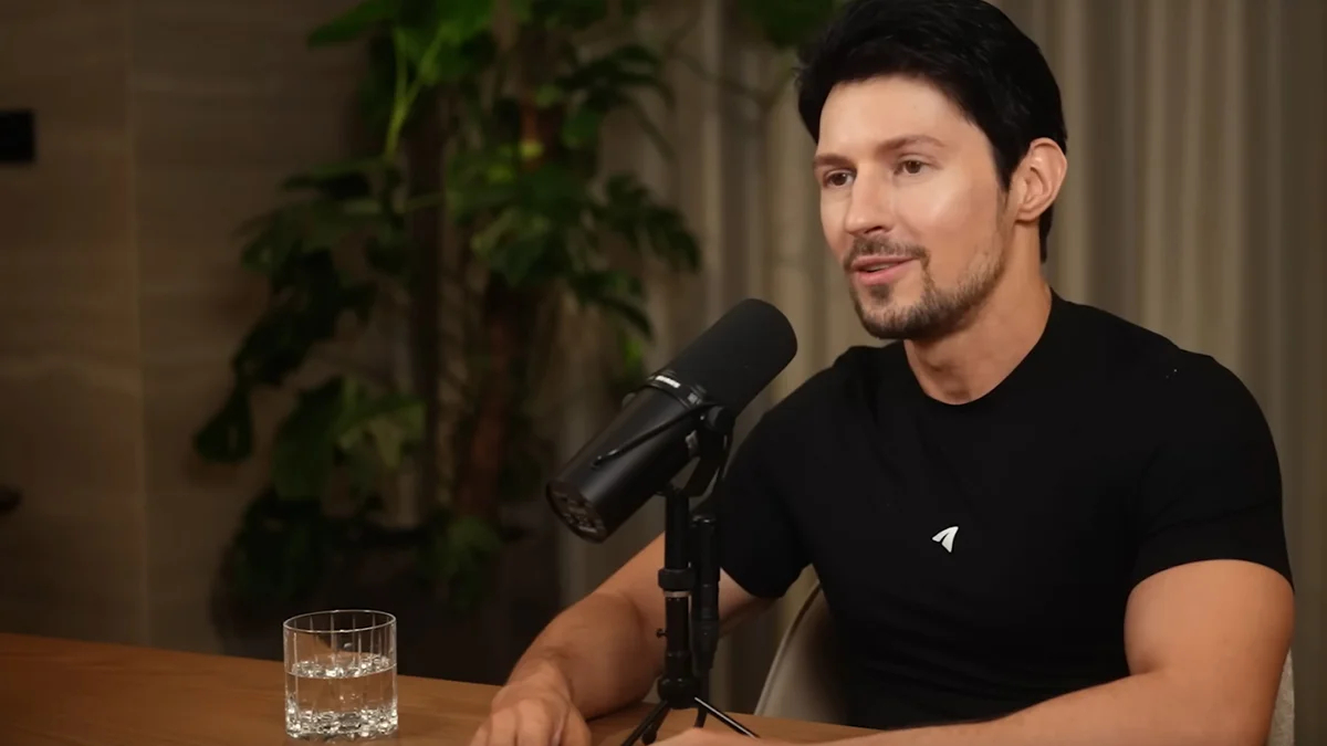 Кадр из видео: интервью Павла Дурова | Лекс Фридман