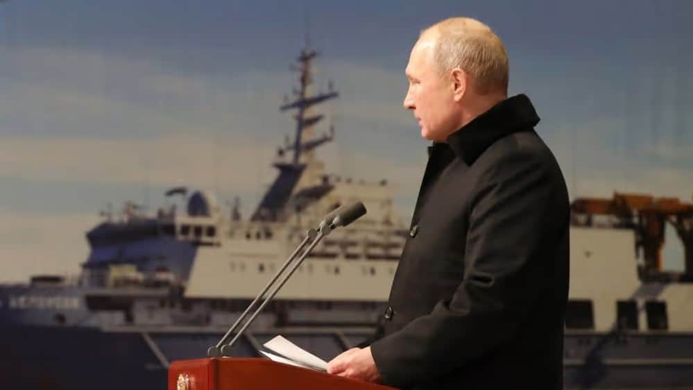 Putin threatens to respond in kind if EU countries seize Russian ships
