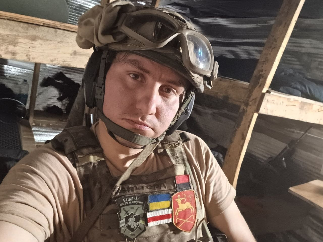 Альгерд под Бахмутом, сентябрь 2023 года. Фото: личный архив Альгерда / hromadske