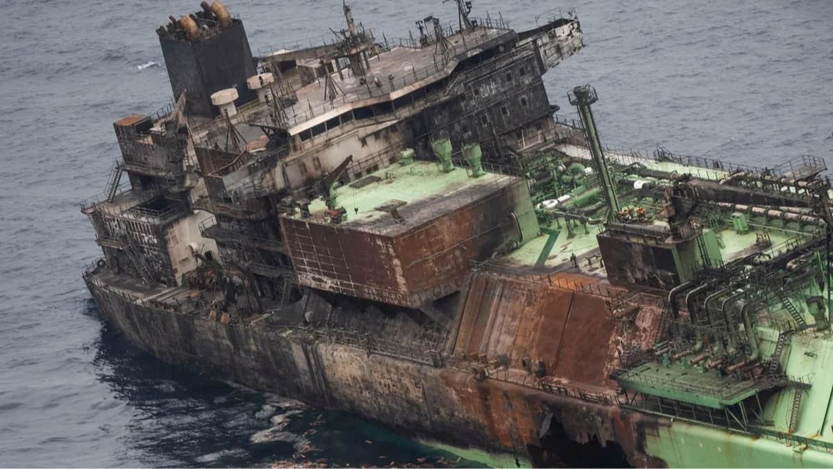 Танкер Arctic Metagaz. Фото: Matthew Xuereb / Newsbook Malta / AFP / Scanpix / LETA