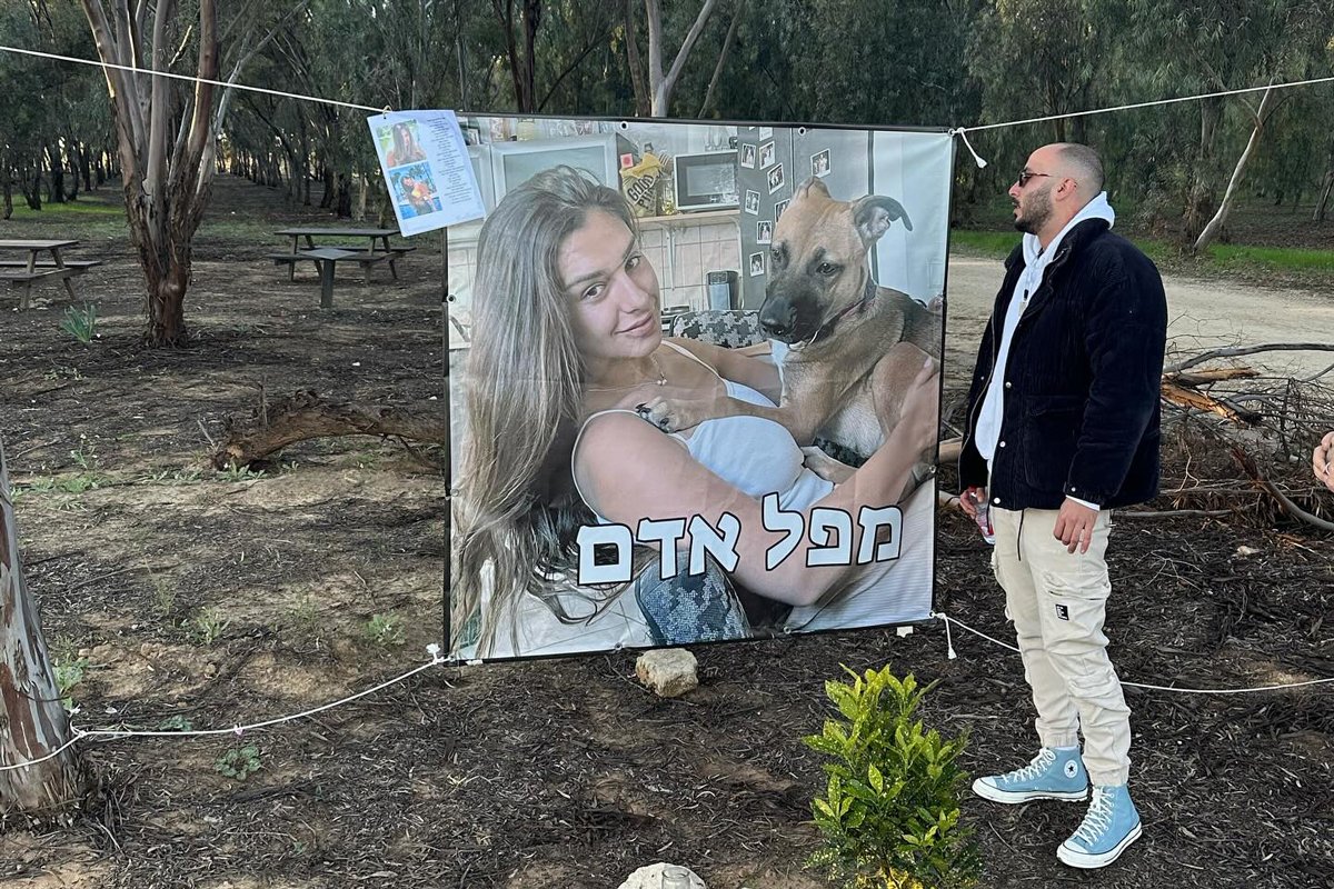 Рои Шалев на месте проведения фестиваля Nova, январь 2024 года. Фото: @roeishalev / Instagram