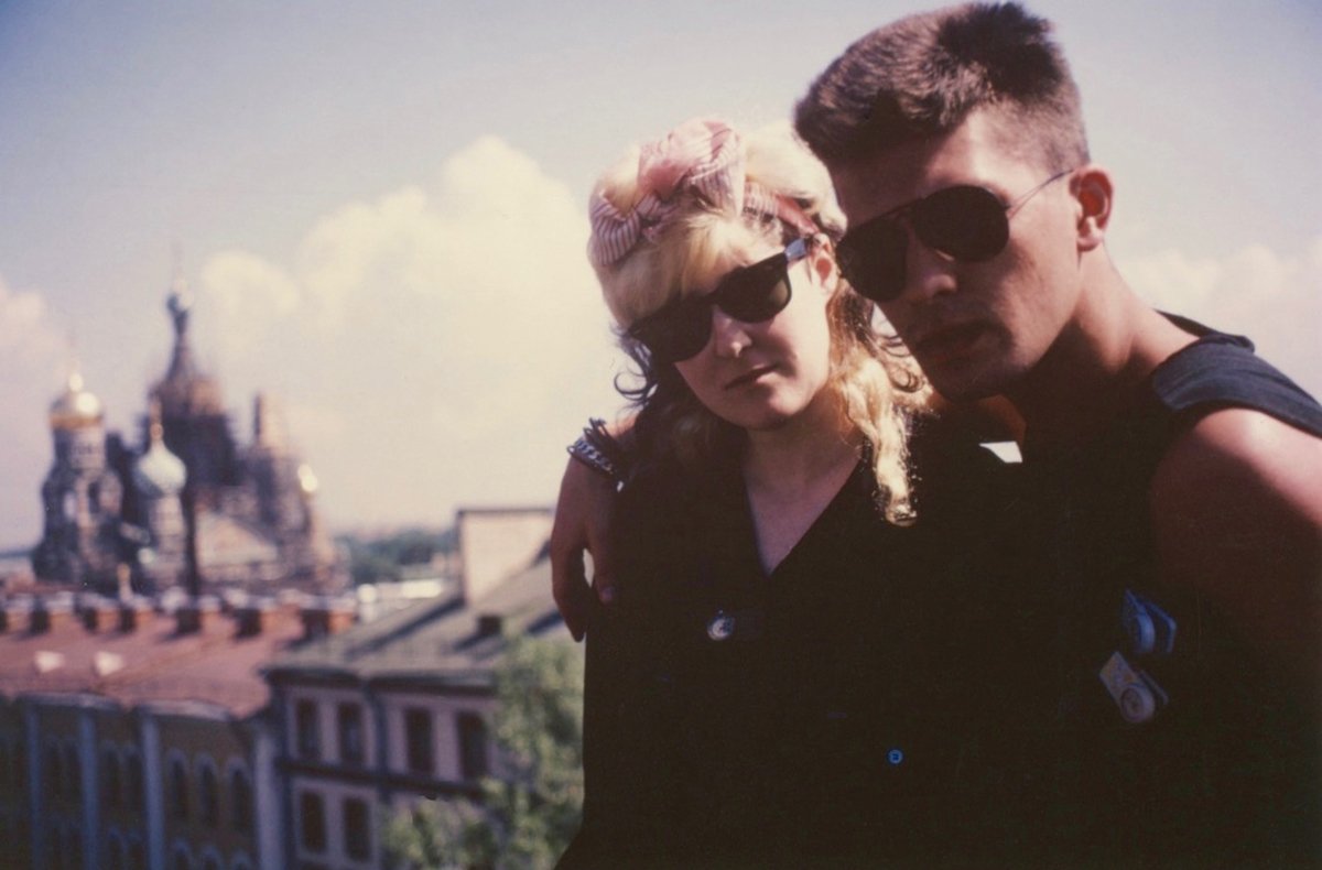 Джоанна Стингрей и Юрий Каспарян. Фото:  Joanna Stingray