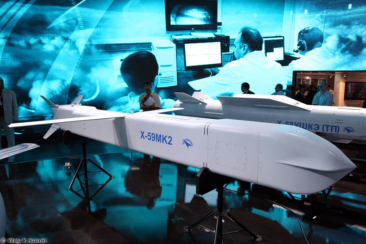 Обновлённый вариант ракеты Х-59МК2 на МАКС-2015. Фото: Wikimedia Commons , Vitaly V. Kuzmin, CC BY-SA 4.0