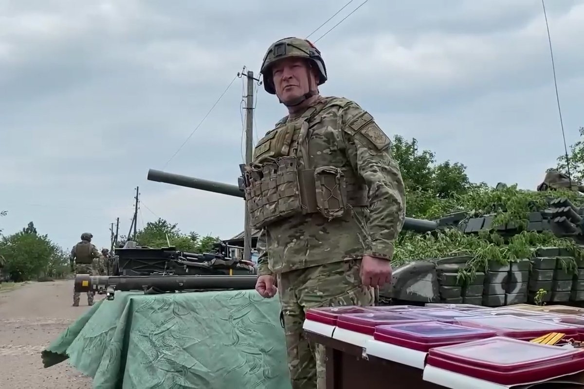 Александр Лапин. Фото: Минобороны РФ (edited)