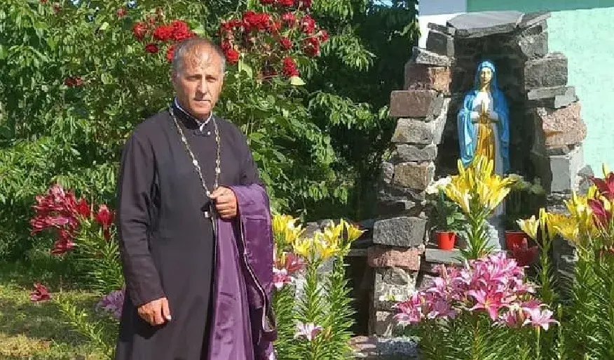 Священник ПЦУ Степан Подольчак. Фото: соцсети