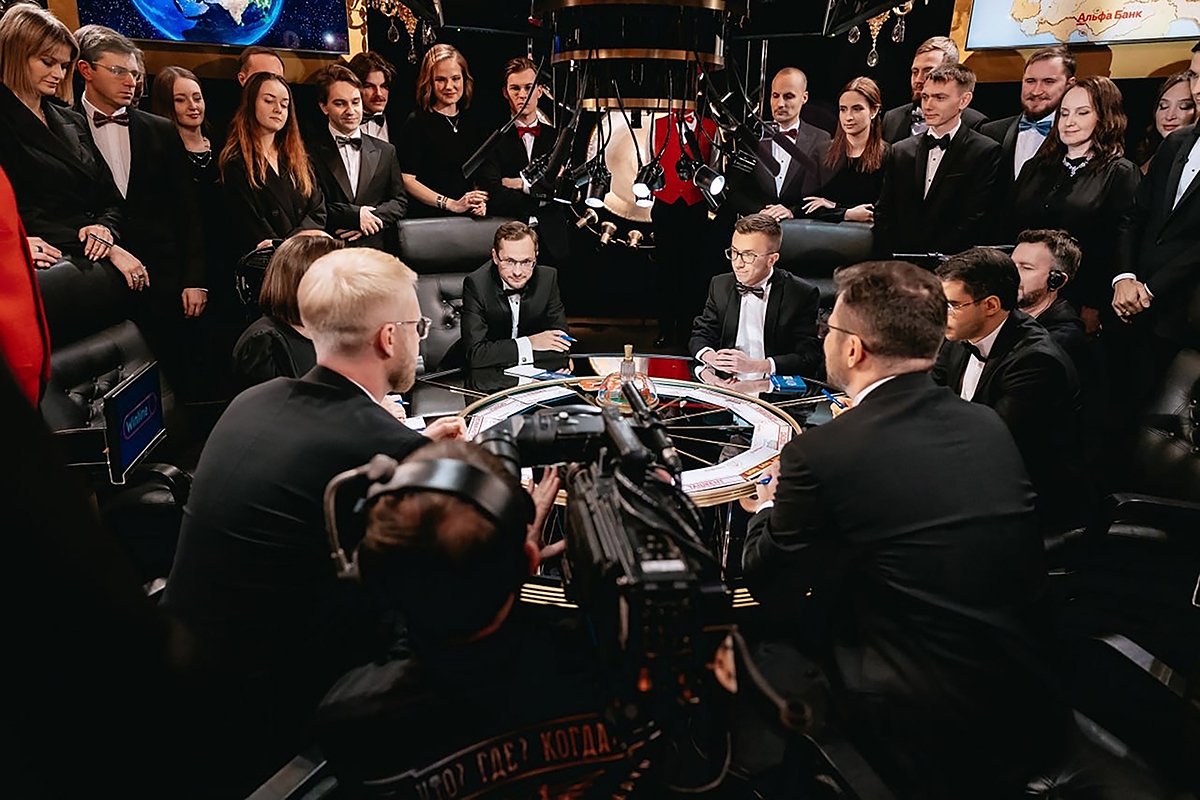 Финал Осенней серии «Что? Где? Когда?». Фото: vk.com / chgktv