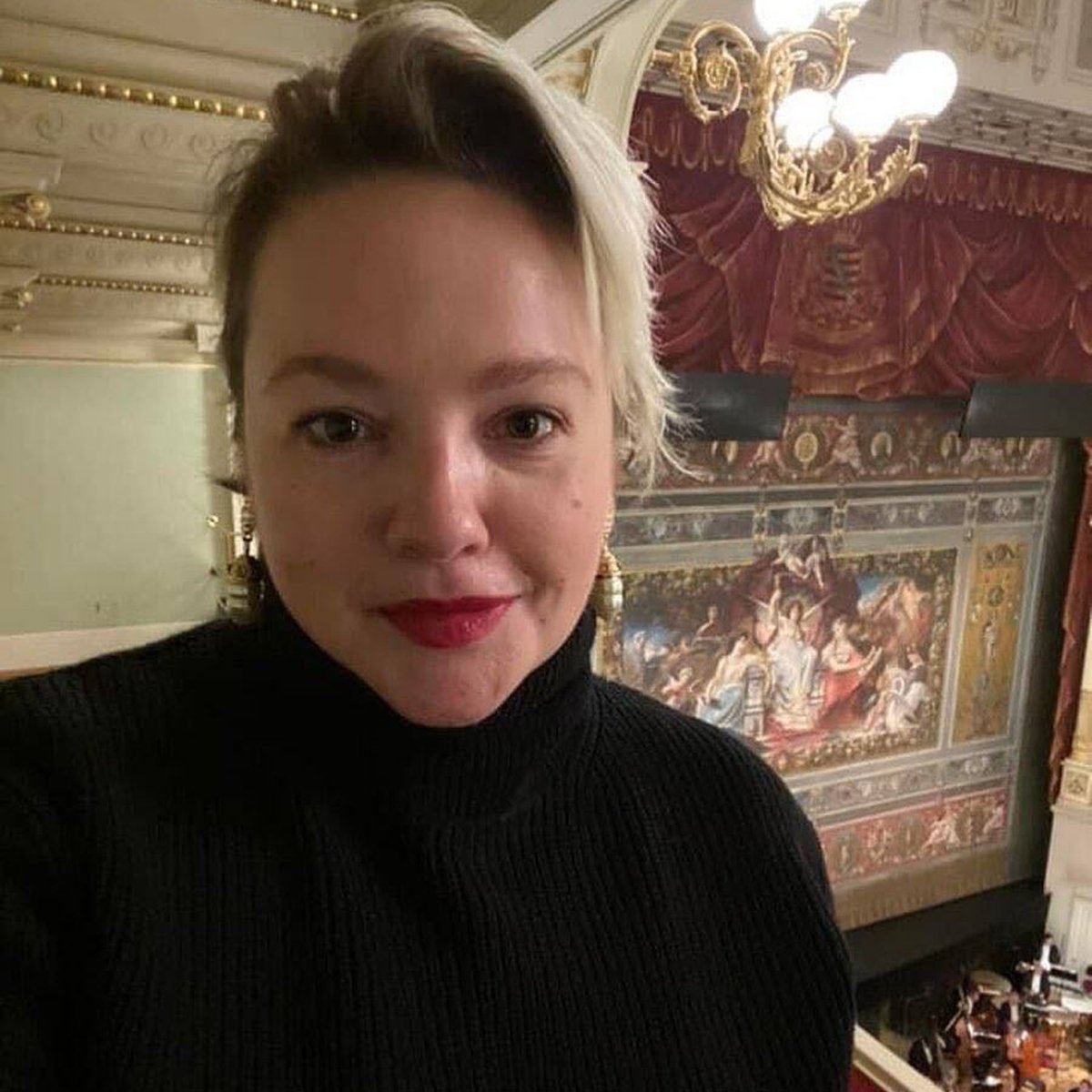 Наташа в Дрезденской опере, конец 2022 года. Фото предоставлено героиней