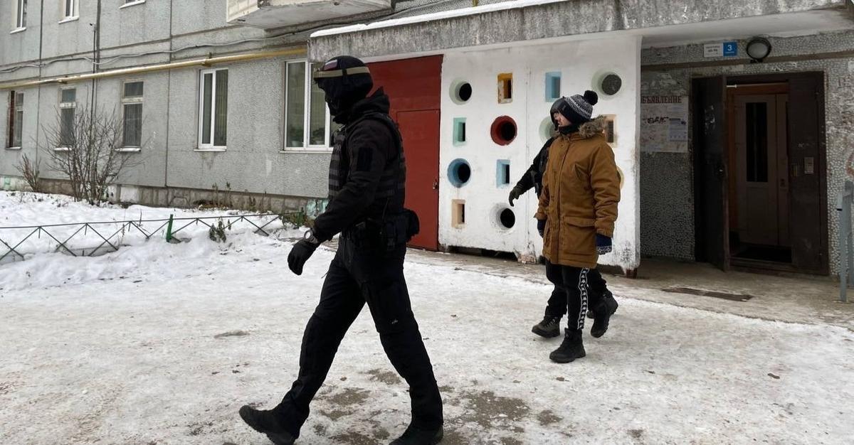 Задержание Никиты Тушканова. Фото: ВКонтакте