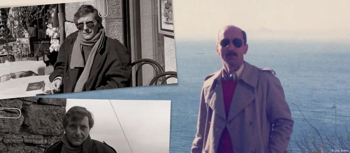 Агент Франческо Гуллино (справа) и отравленный ядом из зонтика болгарский диссидент Георгий Марков (слева). Фото: Ulrik Skotte