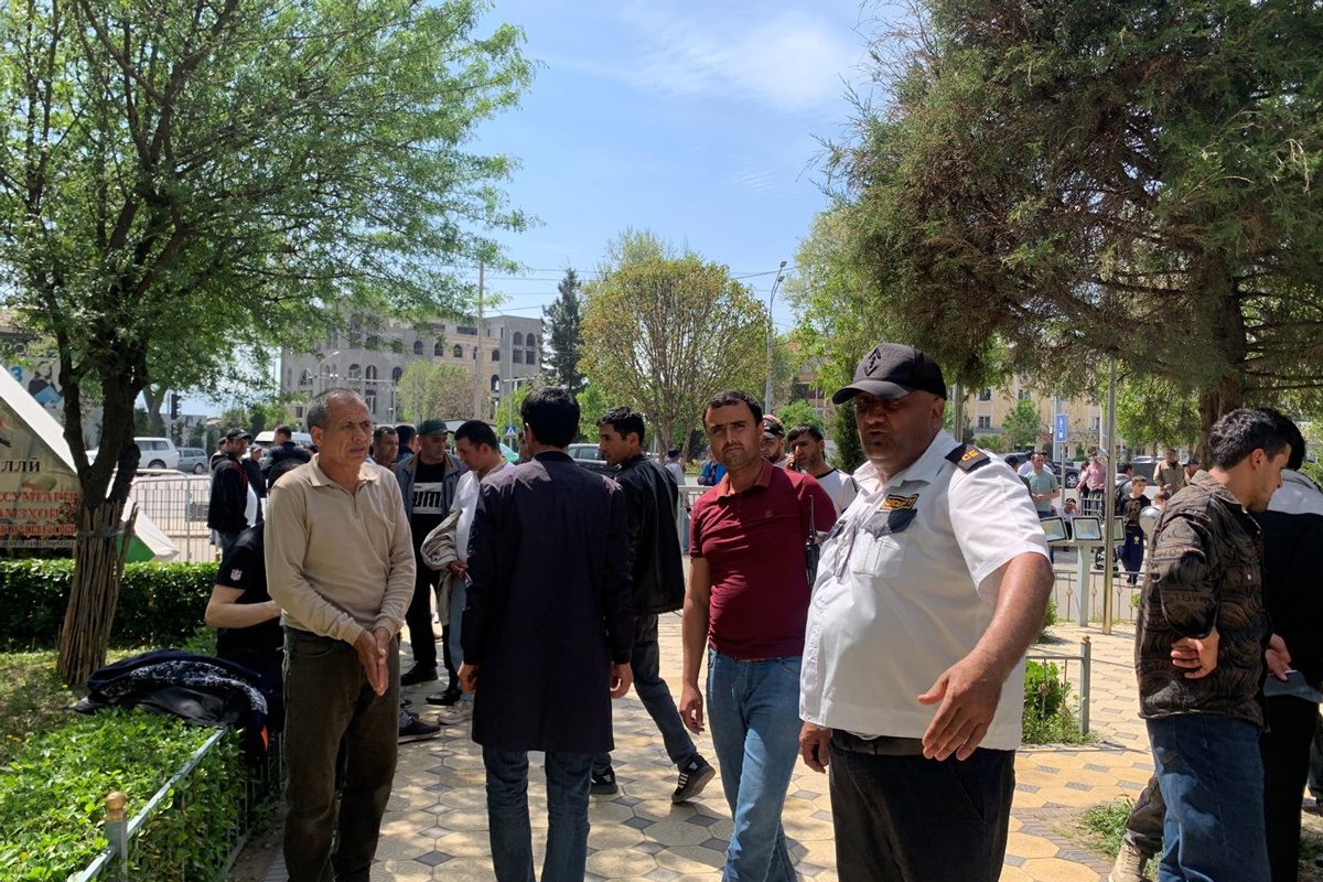 Представительство Многофункционального миграционного центра в Душанбе. Фото Your.tj Фото  Your.tj