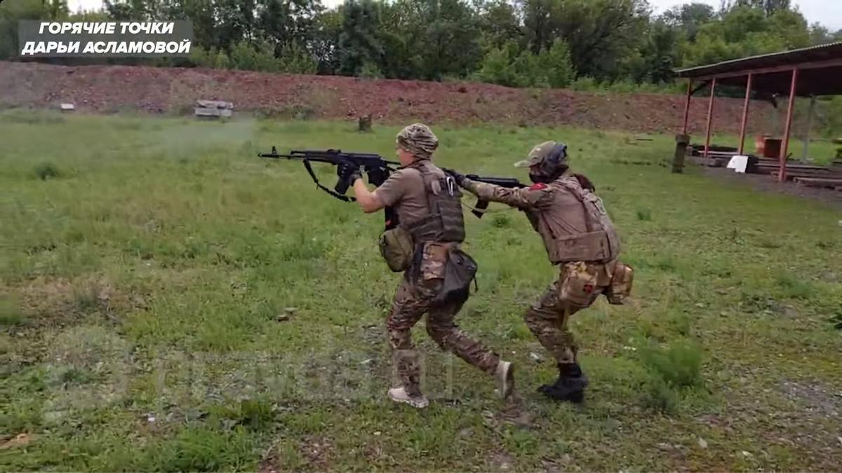 Тренировки отряда «Борз». Скриншот: репортаж Pravda.ru