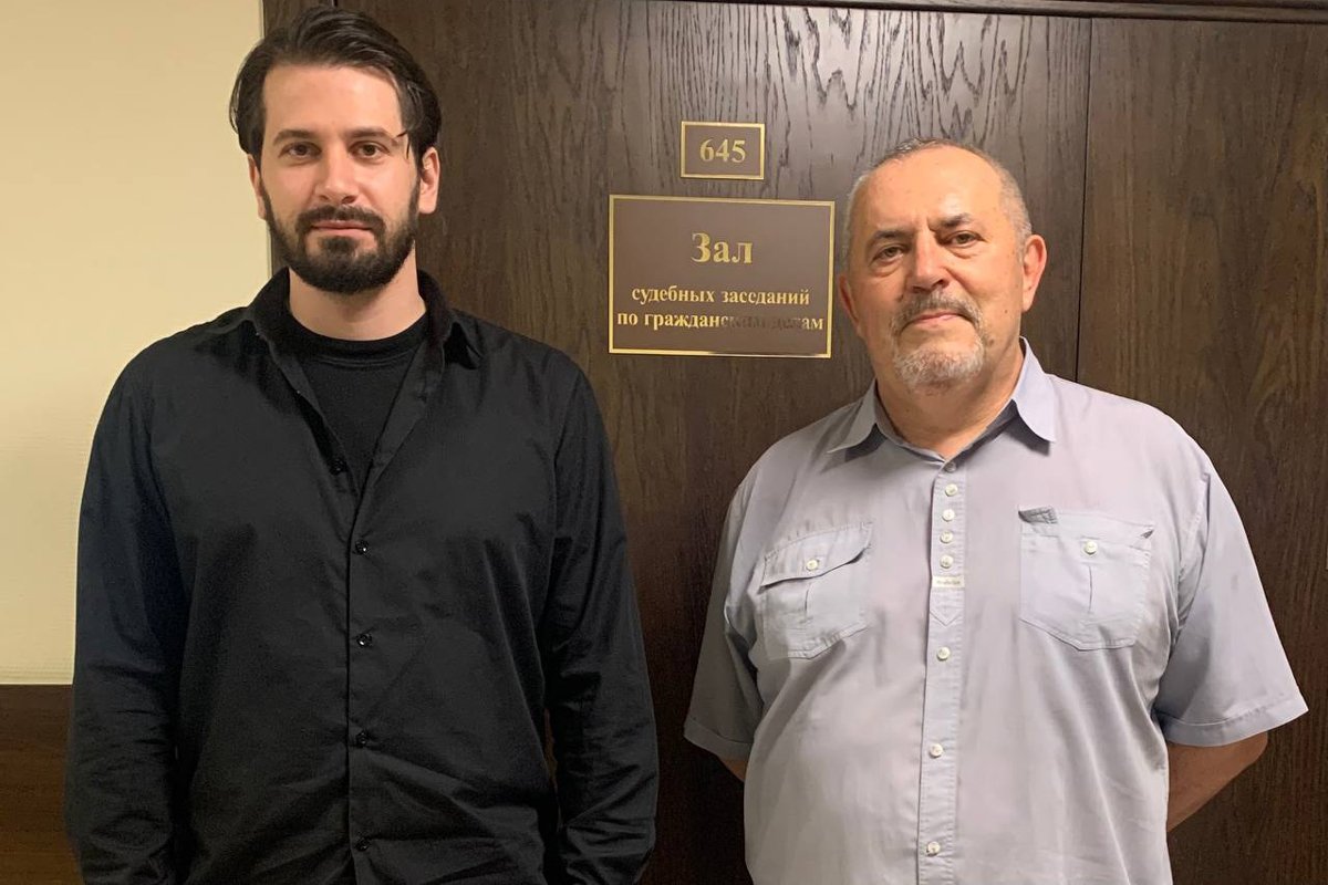 Дмитрий Кисиев и Борис Надеждин. Фото из telegram-канала Надеждина