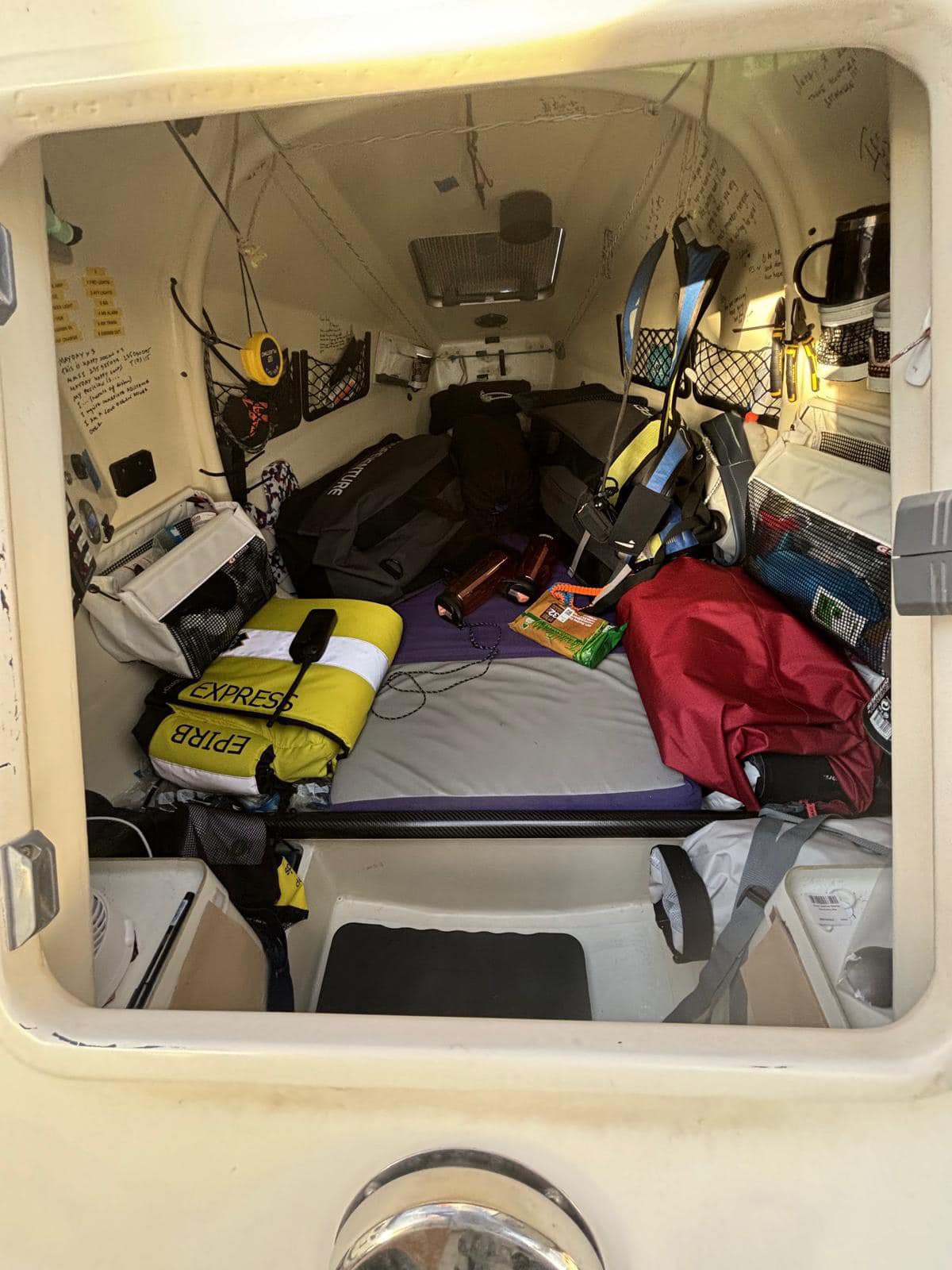 Оборудование лодки. Фото из личного архива