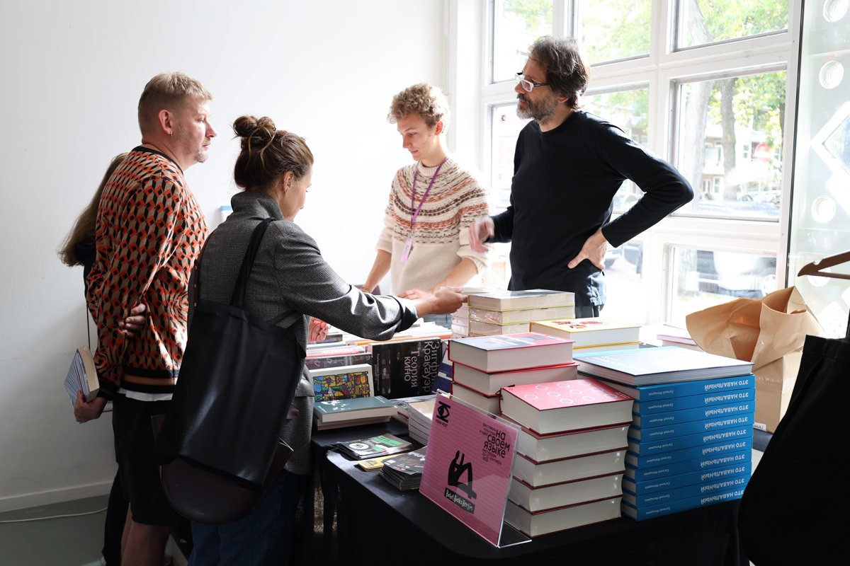 Стенд «Бабеля» на Vidim Fest. Фото предоставлено организаторами фестиваля