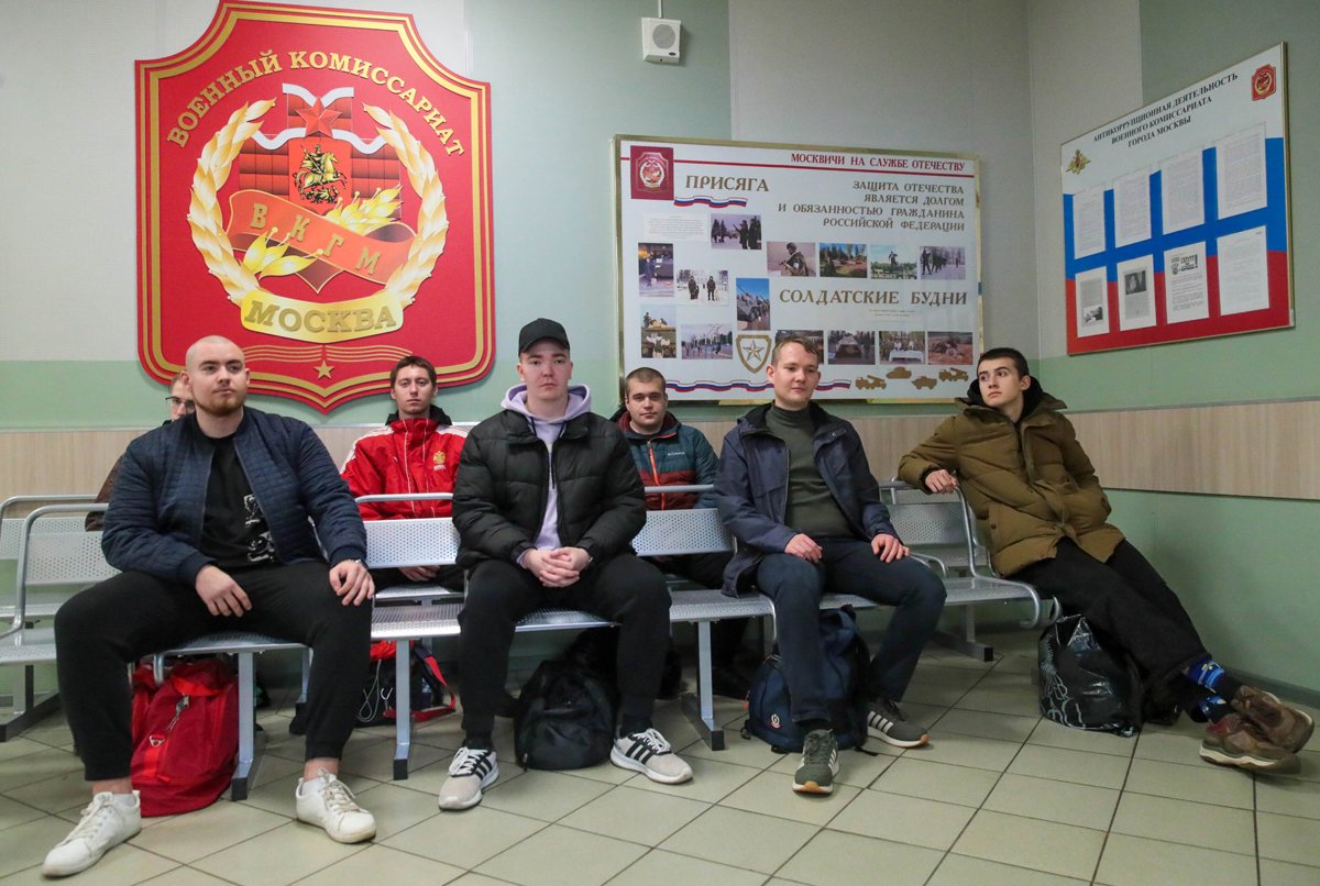 Призывники в сборном пункте Москвы, 25 октября 2024 года. Фото: Василий Кузьмичёнок / АГН «Москва»