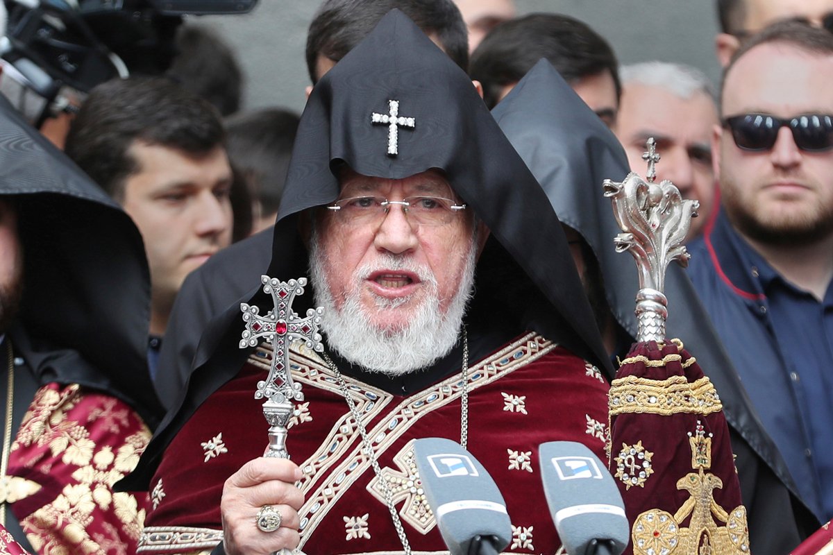 Гарегин II. Фото: Hayk Baghdasaryan / AP / Scanpix / LETA