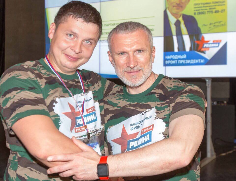 Федор Лугинин и Алексей Журавлев. Фото: Facebook