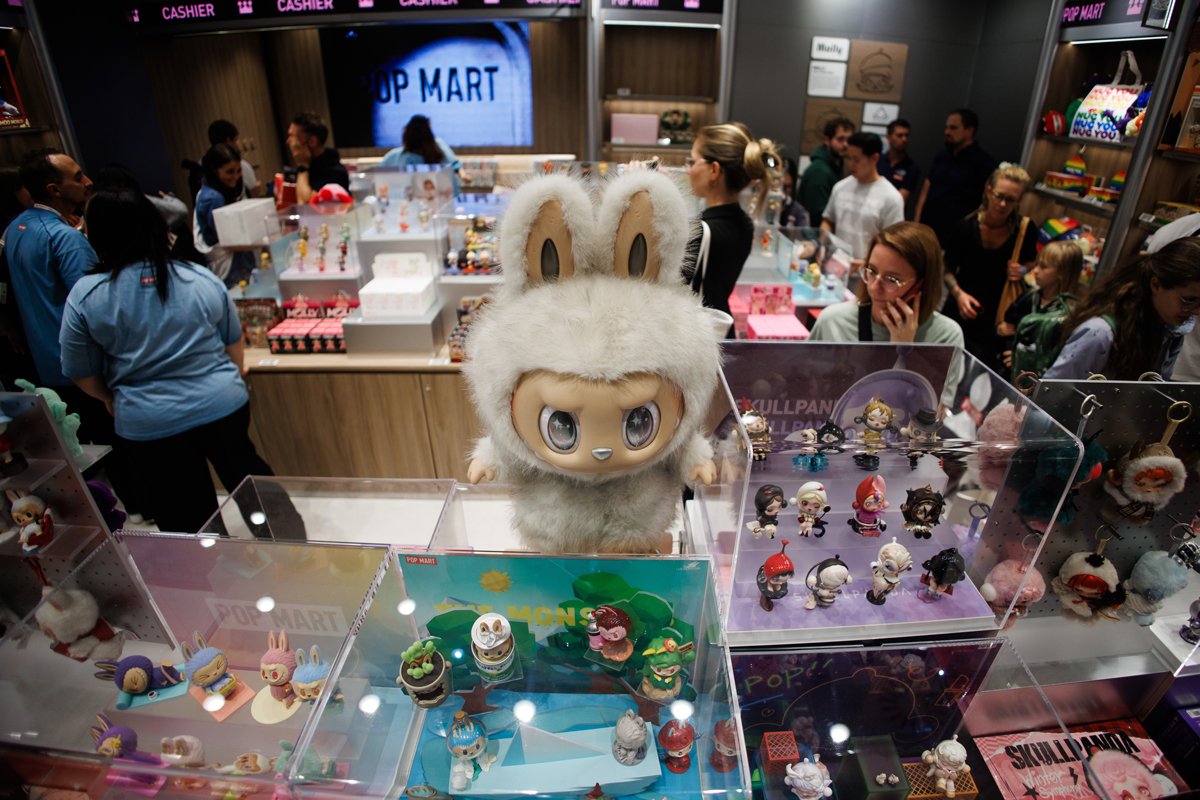 Магазин Pop Mart, Берлин, Германия, 25 июля 2025 года. Фото: Clemens Bilan / EPA