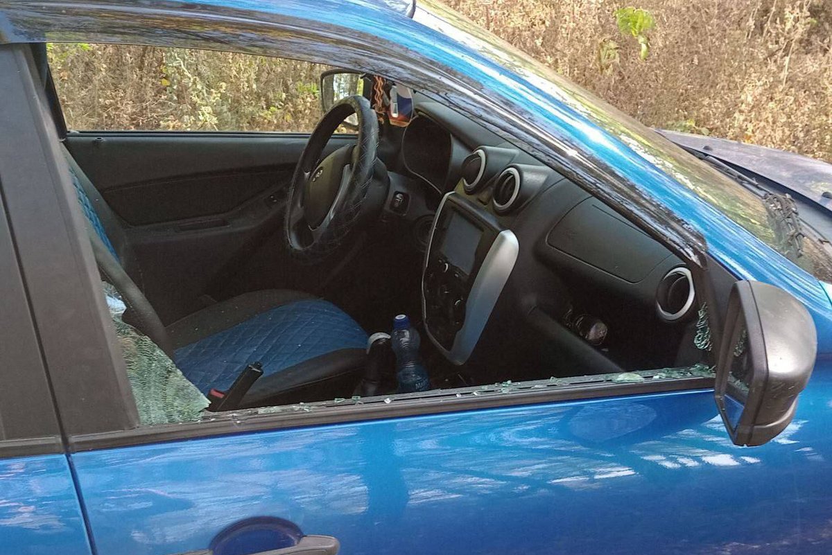 Последствия обстрела села Тишанка, октябрь 2024 года. Фото: Глава администрации