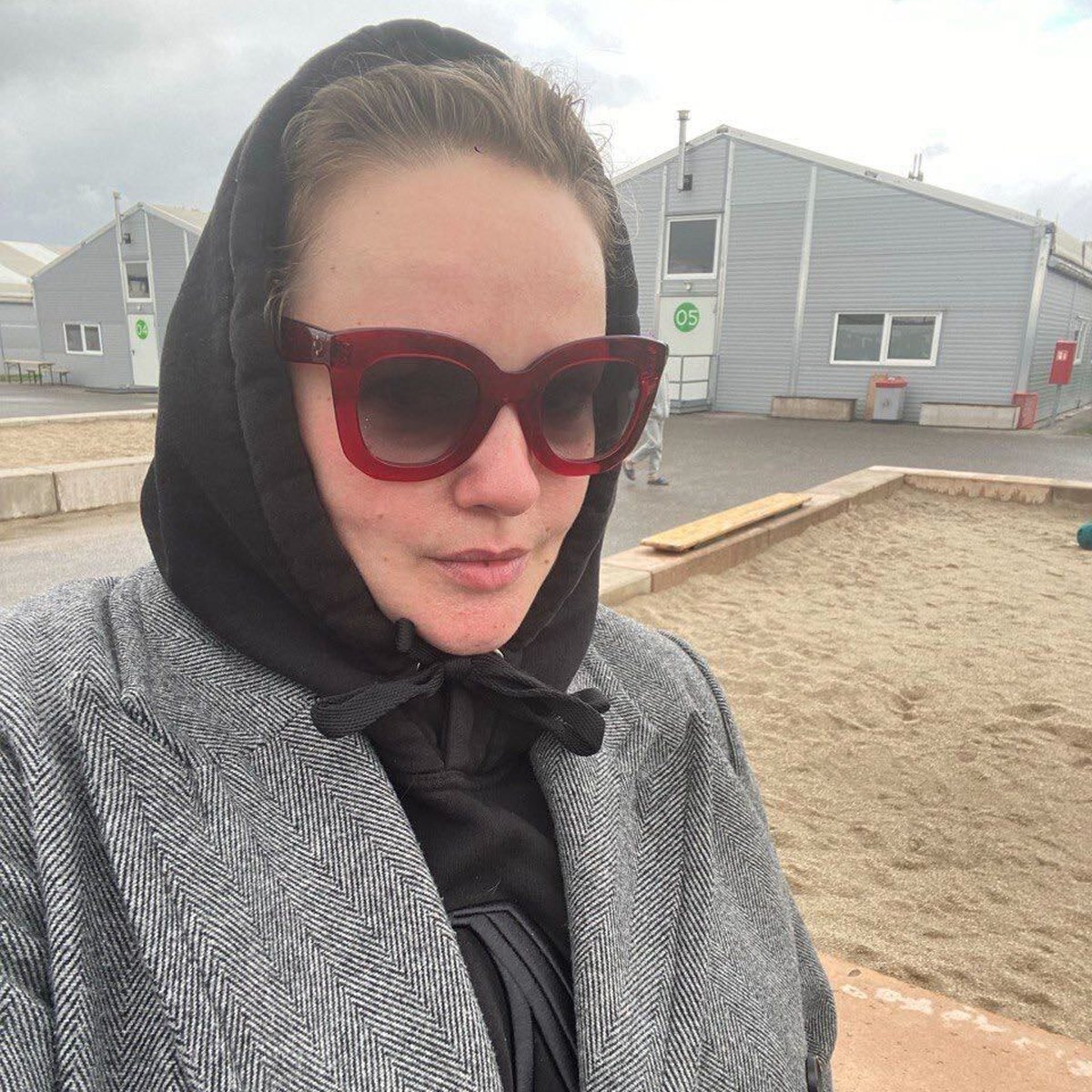 Наташа Киселева в лагере для беженцев. Фото предоставлено героиней